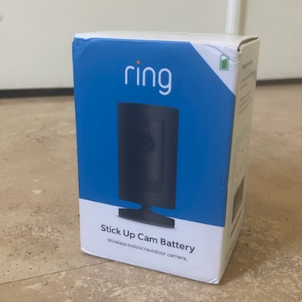 Ring Stick up Battery Cam